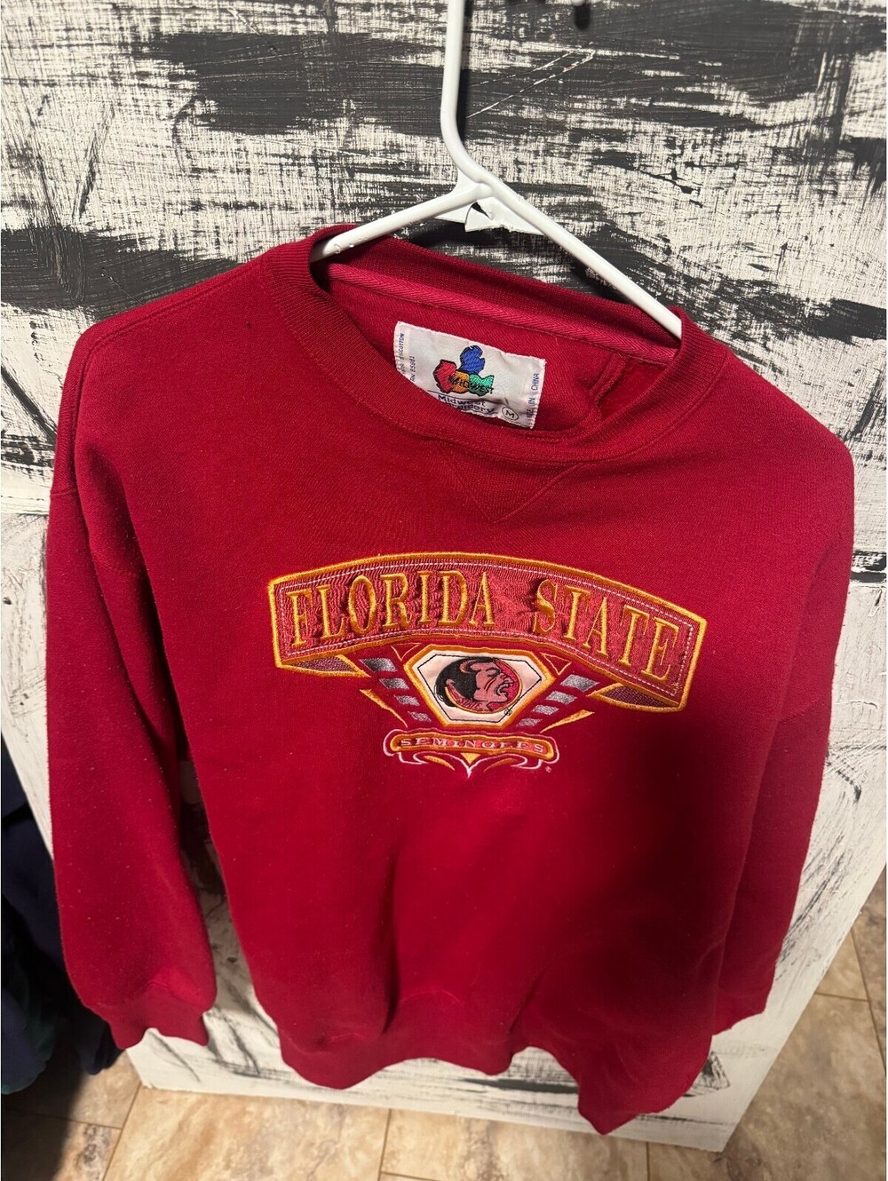 vintage 90s florida state seminoles pullover